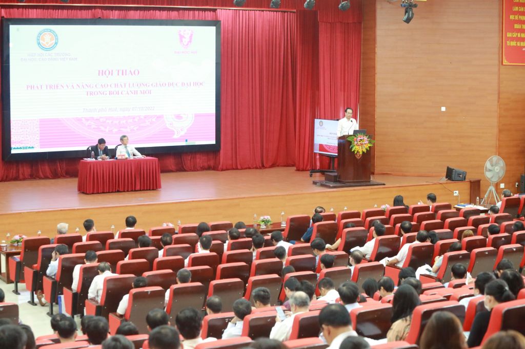Trường Đại học Kiến trúc Đà Nẵng tham gia hội thảo “Phát triển và nâng cao chất lượng giáo dục đại học trong bối cảnh mới"