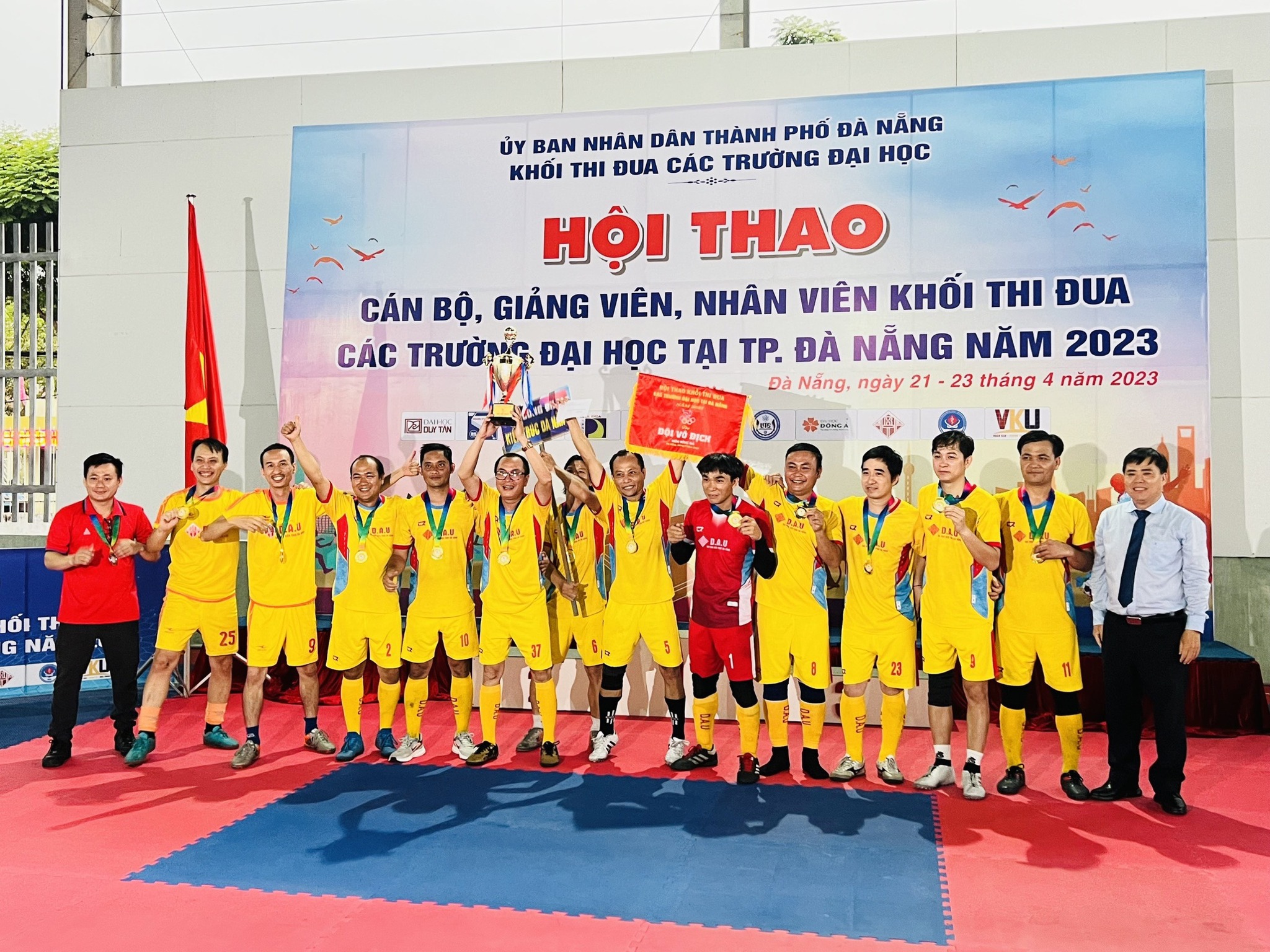 Đoàn thể thao Trường Đại học Kiến Trúc Đà Nẵng giành nhiều thành tích xuất sắc tại hội thao khối thi đua các trường đại học tại thành phố Đà Nẵng 2023