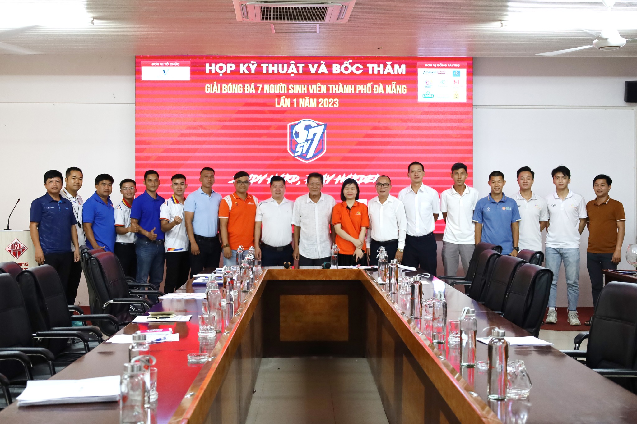 Buổi Họp kỹ thuật và bốc thăm Giải bóng đá 7 người sinh viên thành phố Đà Nẵng lần 1 năm 2023 